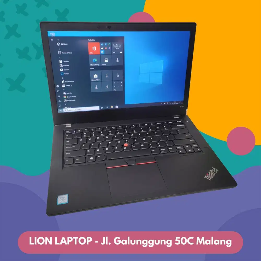 RAM 8GB Core i5 gen 8 Lenovo Thinkpad T480 [07|08]