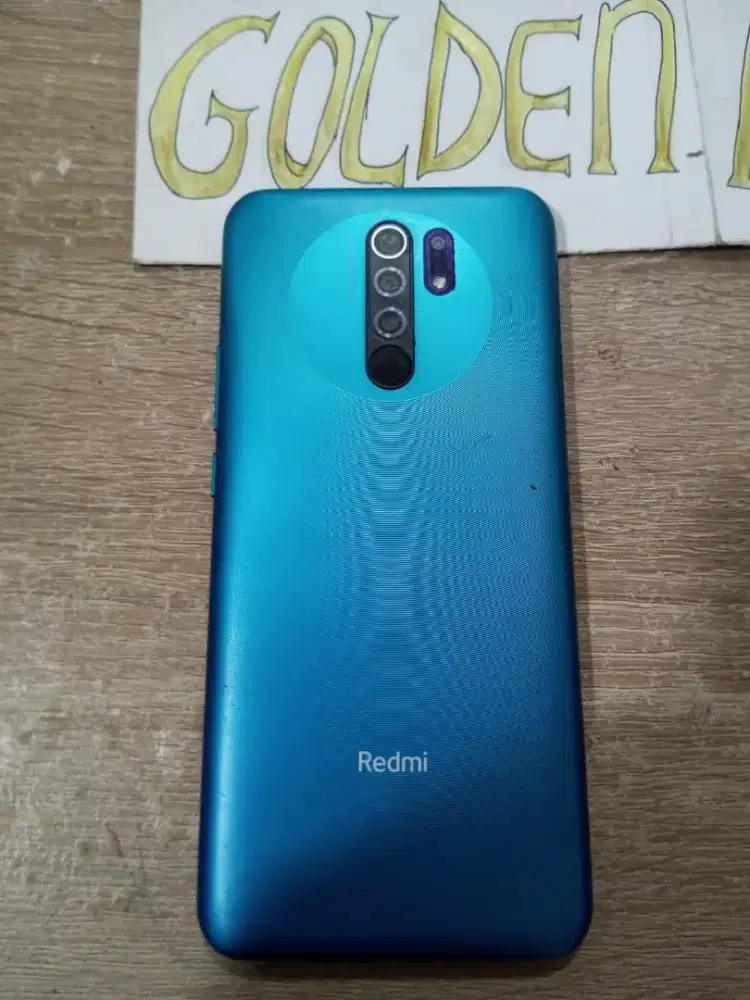 Redmi 9-4G.Finger.Ram 4+1/64GB.ORI.GOLDEN PONSEL