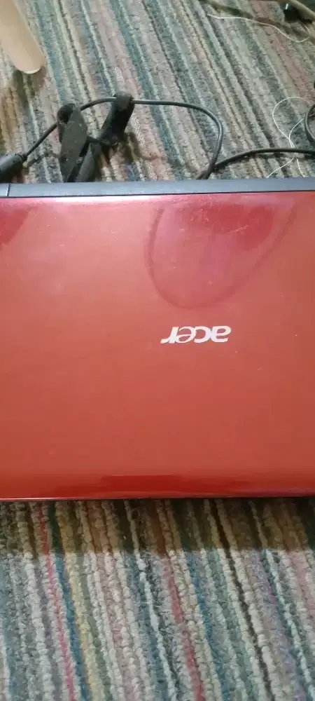 Jual notebook accer kondisi nyala