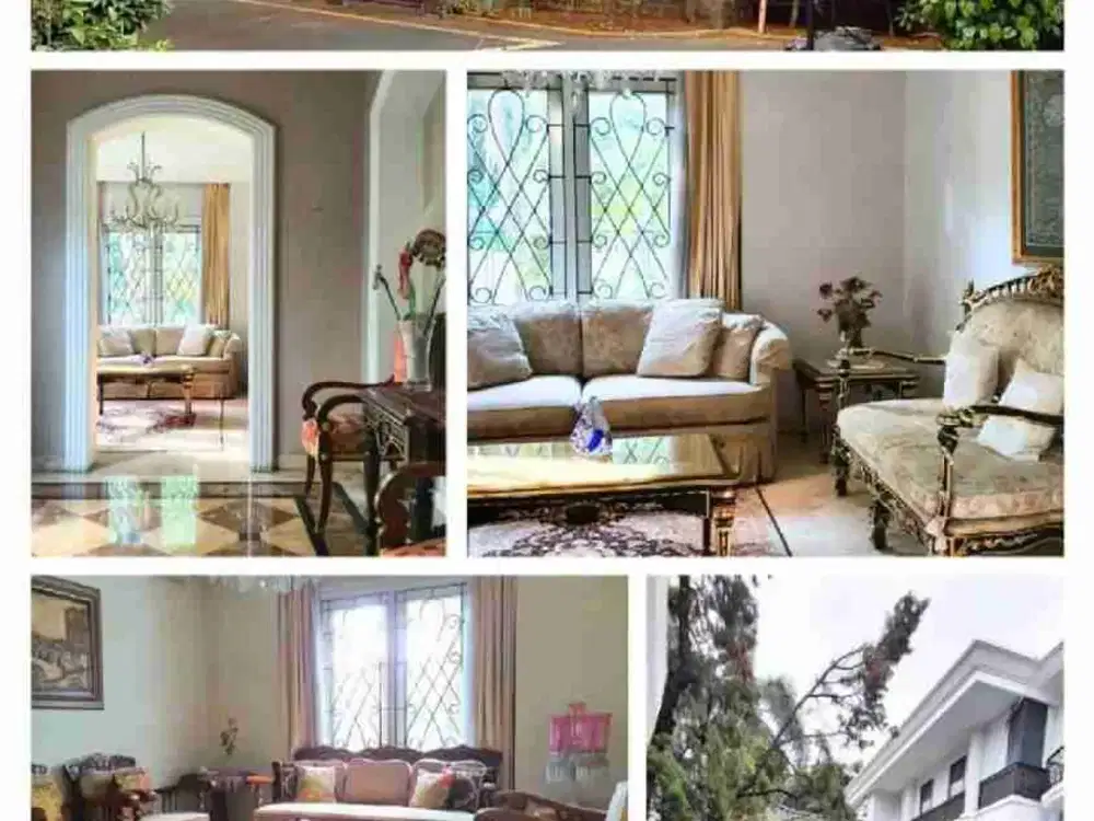 RUMAH KEBAYORAN BARU JAKARTA SELATAN SHM KAWASAN ELITE POSISI HOEK RAPI SIAP HUNI
