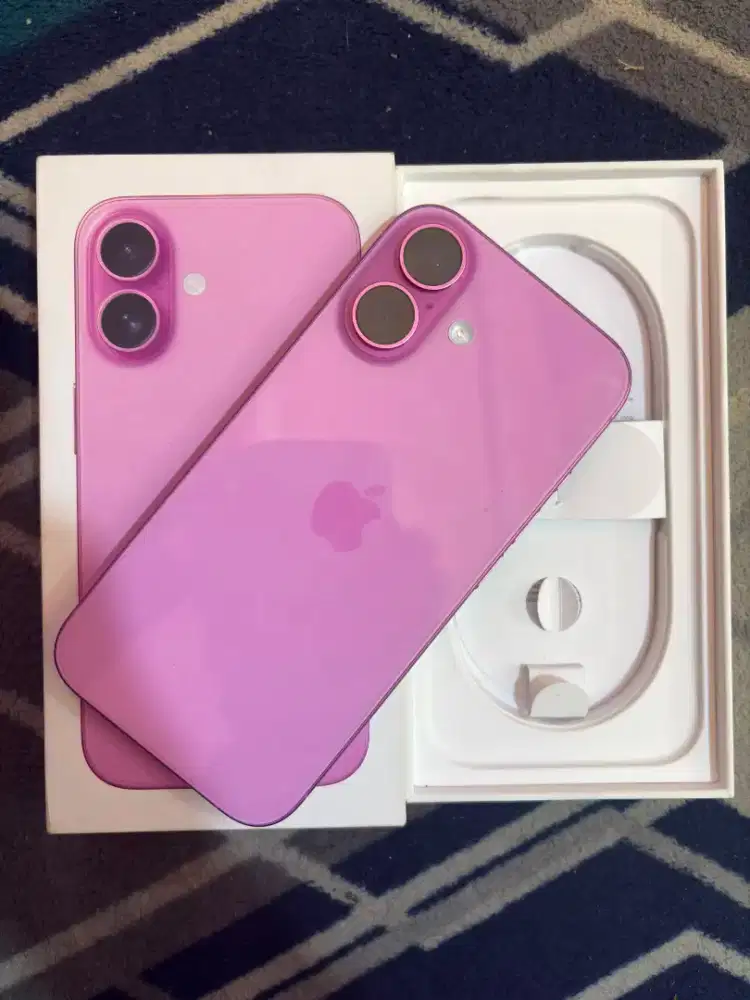 IPHONE 16 BASIC 128 PINK IBOX (GARANSI PANJANG)
