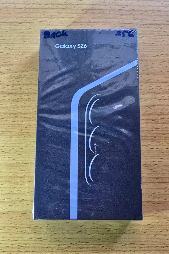 [LIKE NEW / UNUSED] Samsung Galaxy S26 12/256GB - Black (Garansi SEIN)