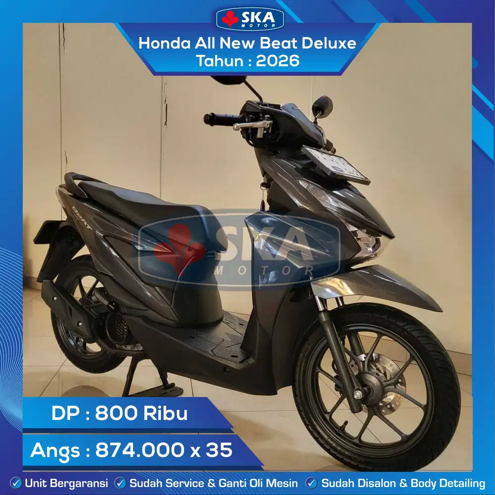 Honda All New Beat Deluxe Tahun 2026
