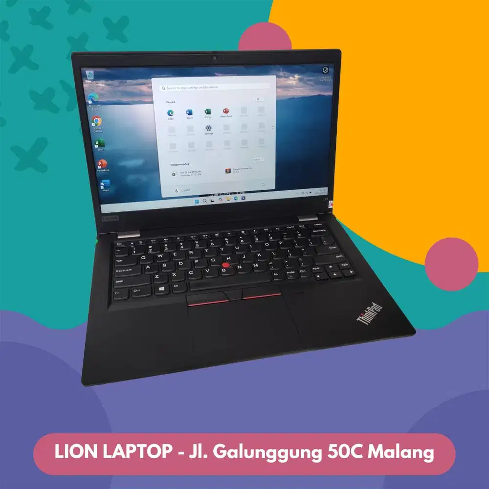 i5 Gen 10 Slim RAM 8GB SSD 256GB Lenovo Thinkpad L13 [07|08]