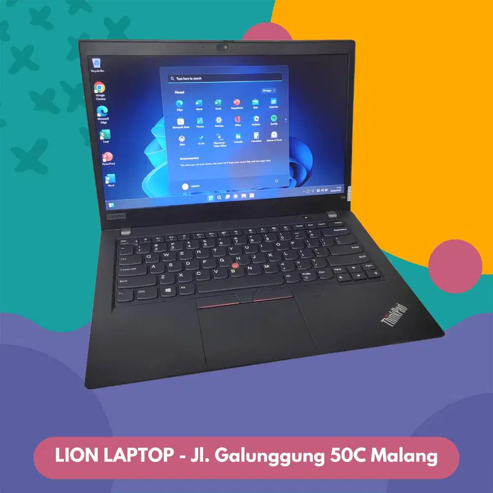 RAM 16GB Core i5 Gen 10 SSD 256GB Lenovo Thinkpad T14 gen 1 [07|08]