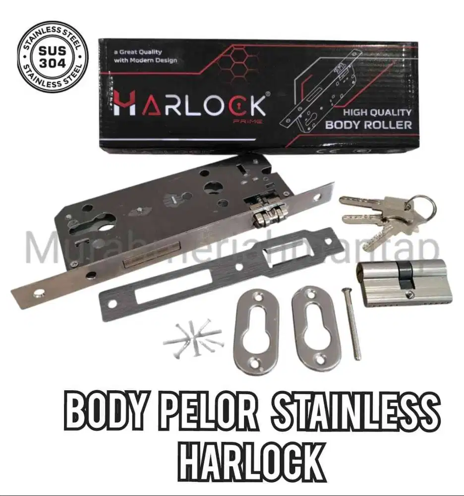 BODY PELOR STAINLESS HARLOCK  / BODY ROLLER SRAINLESS