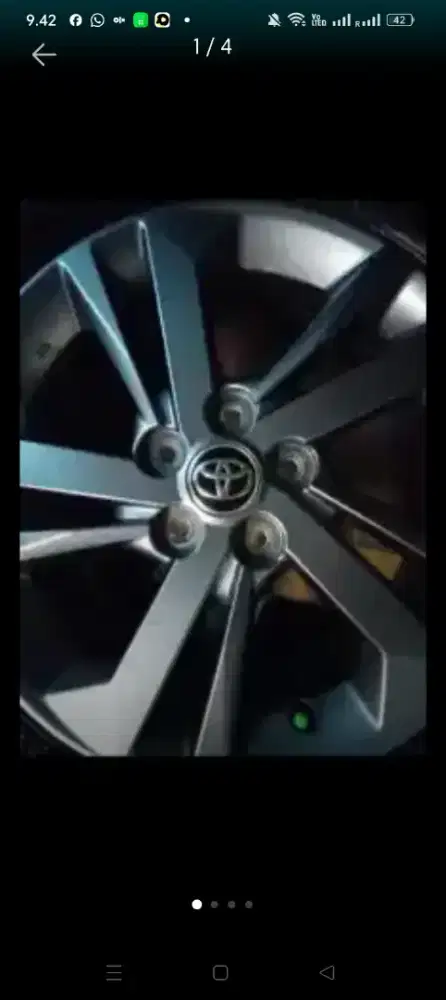 4 velg r 15 ex Xenia 2022