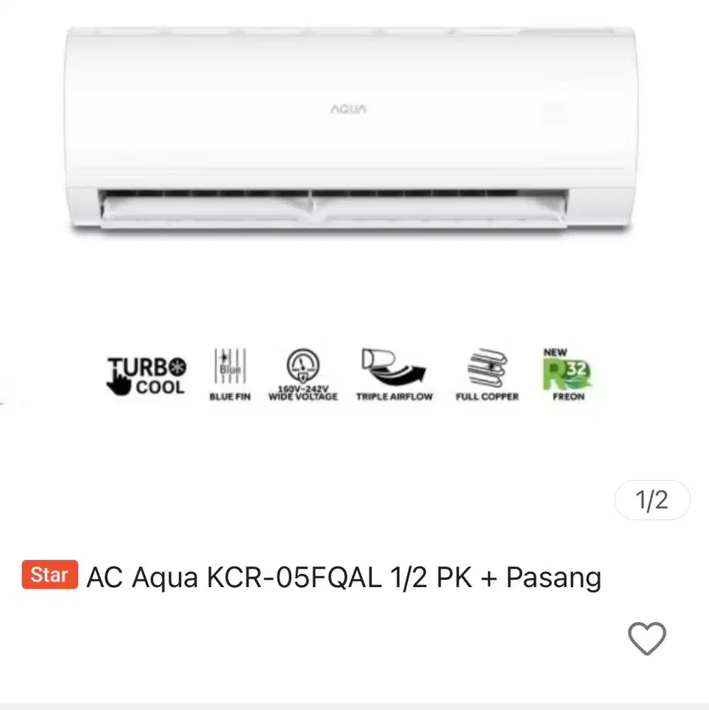 LIKE NEW AC SHARP 1PK AH-A09BEY
