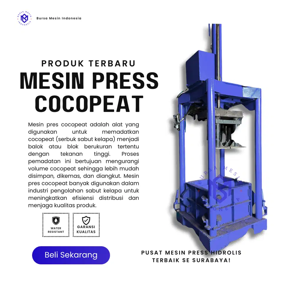 MESIN PRESS COCOPEAT - BARU - TERMURAH