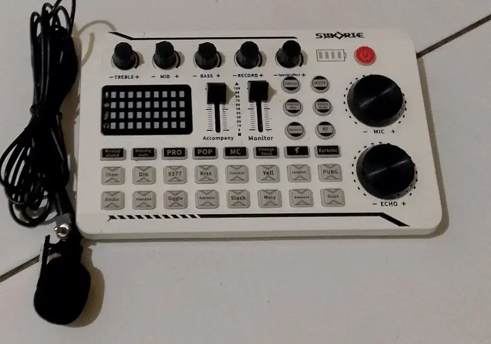soundcard f998 + mic