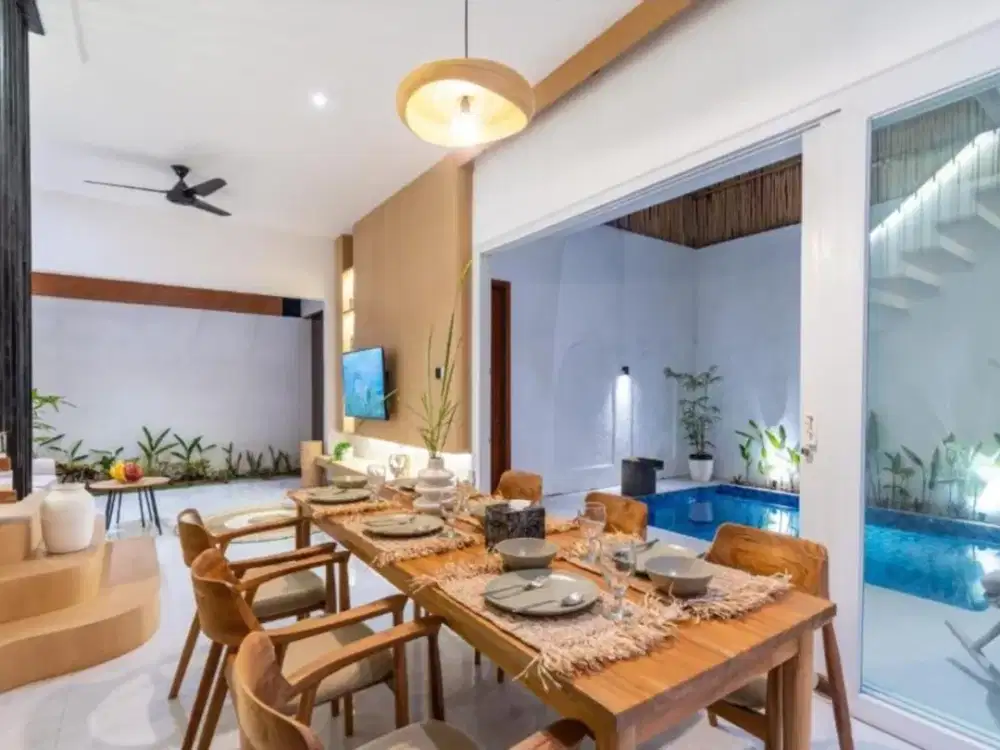 Villa Cantik Furnish 3 Kamar Dekat Sanur dan Jimbaran