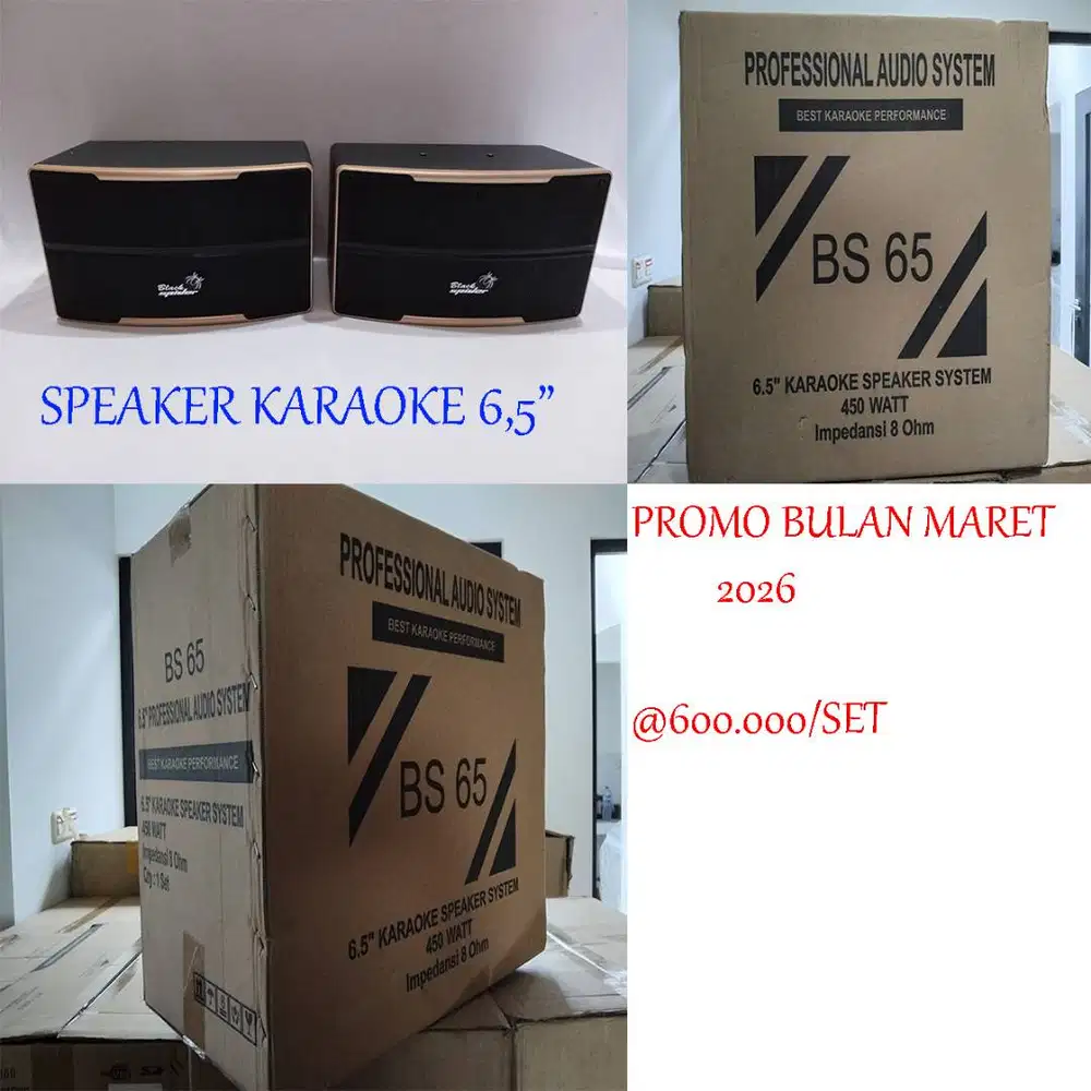 speaker 1 pasang 6,5 inch