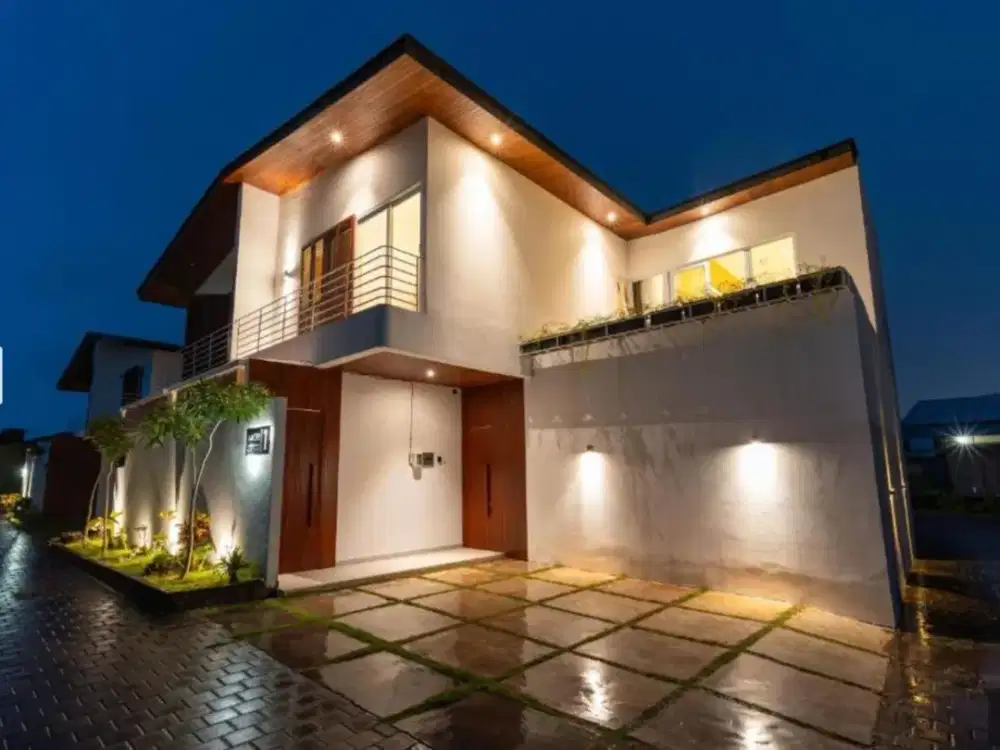 Villa Baru 3 Kamar Modern Furnish Lux Siap Huni di Jimbaran