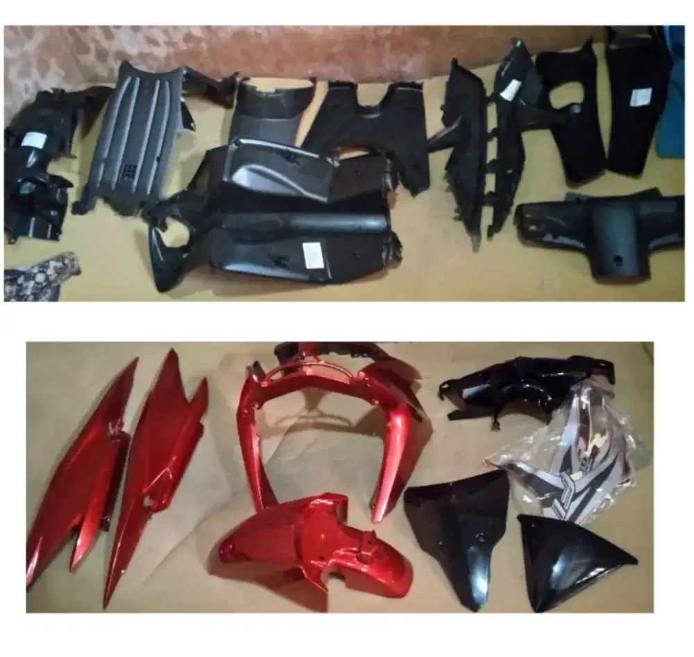 Full body motor Vario 125 Merah