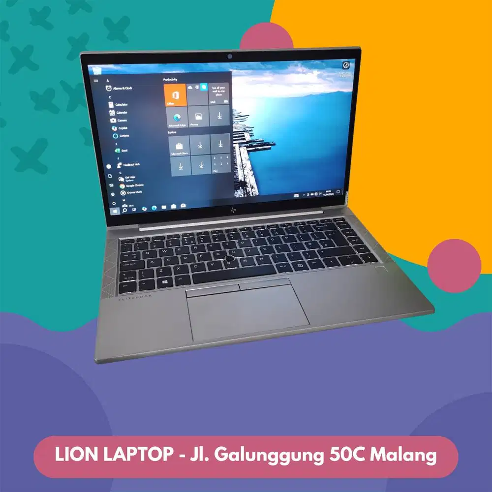 RAM 16GB Alumunium Body Core i5 Gen 10 HP Elitebook 840 G7 [07|08]