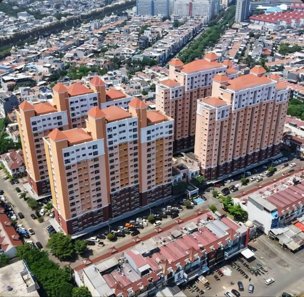 Fas AC baru apart City Resort Bou lt 8 cgk pik palem BU 33j/th airport