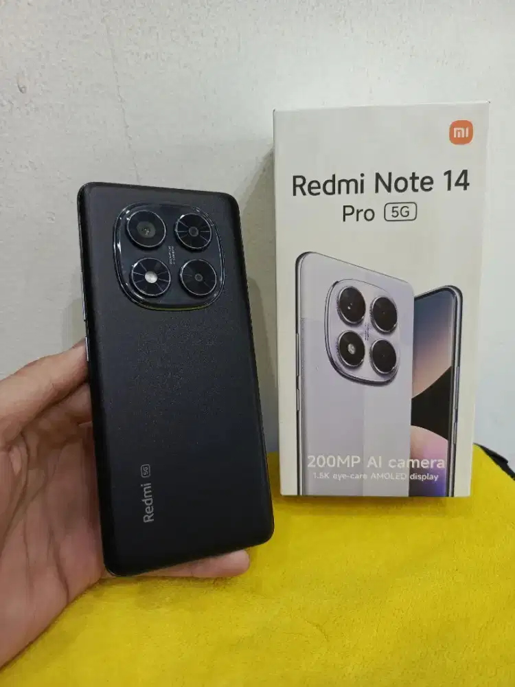 Xiaomi Redmi Note 14 Pro 5G 12/512 Fullset Ori, Nominus, Mulus