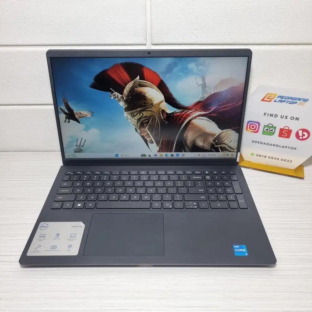 Laptop Dell inspiron 3520 Core i5-1235U RAM 16GB SSD 256GB FHD Display