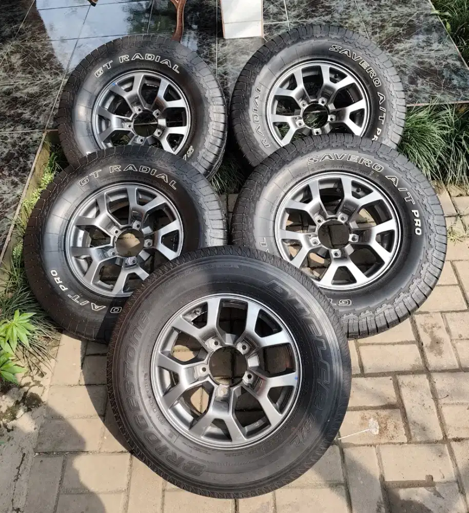 Velg suzuki jimny jb74 katana siera escudo sidekick vitara feroza taft