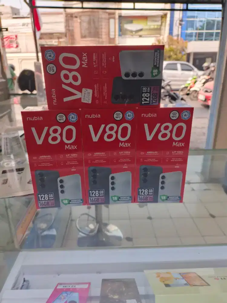 V80max segelbox resmi 16/128GB