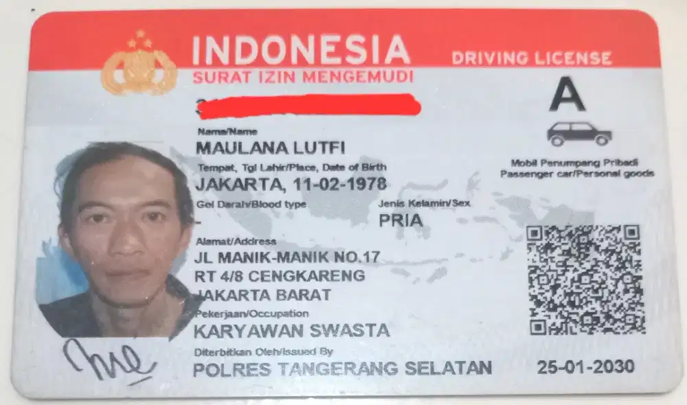 Driver Harian (Sabtu & Minggu)