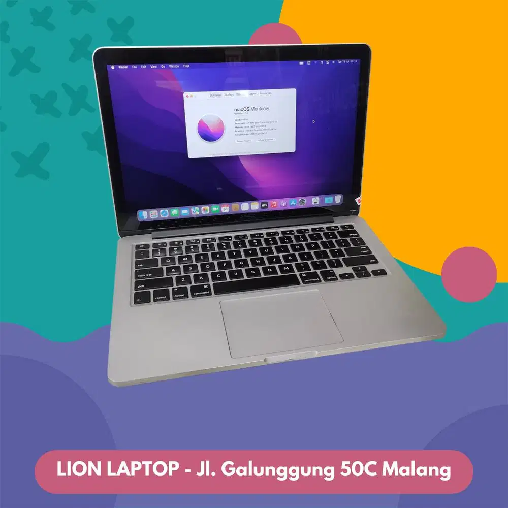 Macbook Pro Retina Core i5 Late 2013 Mulus [07|08]