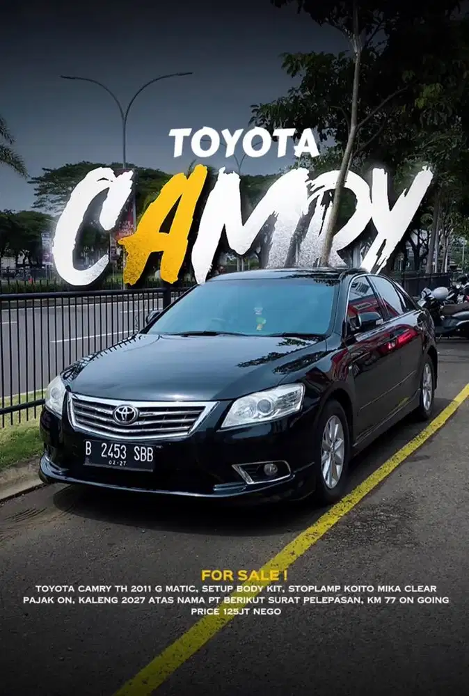 Toyota Camry 2011 Bensin