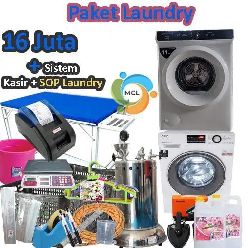PAKET USAHA LAUNDRY