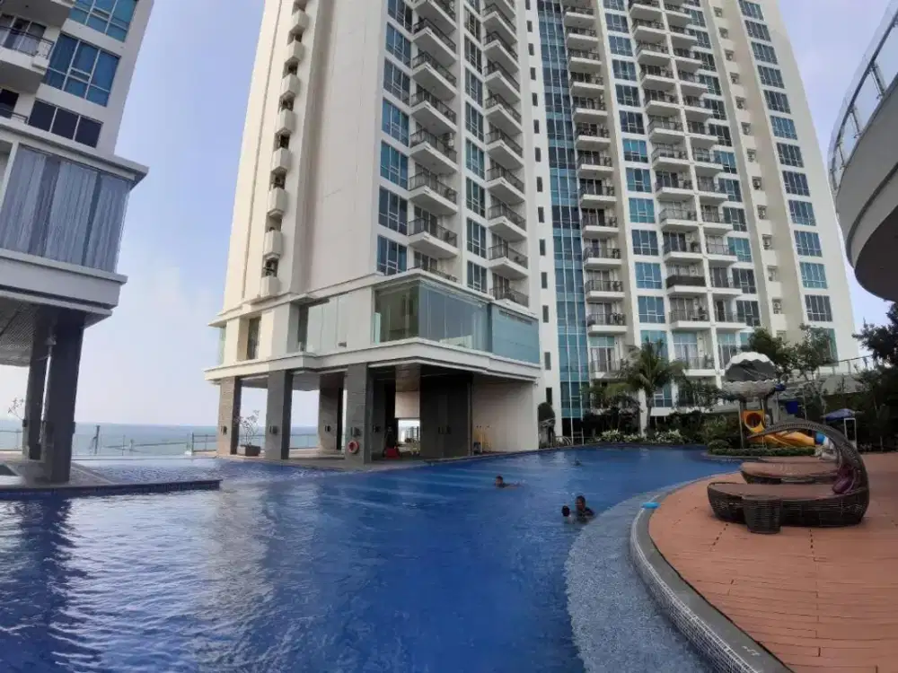 Dijual Apartemen Ancol mansion, Type studio furnished lantai tinggi tower pasific Ocean