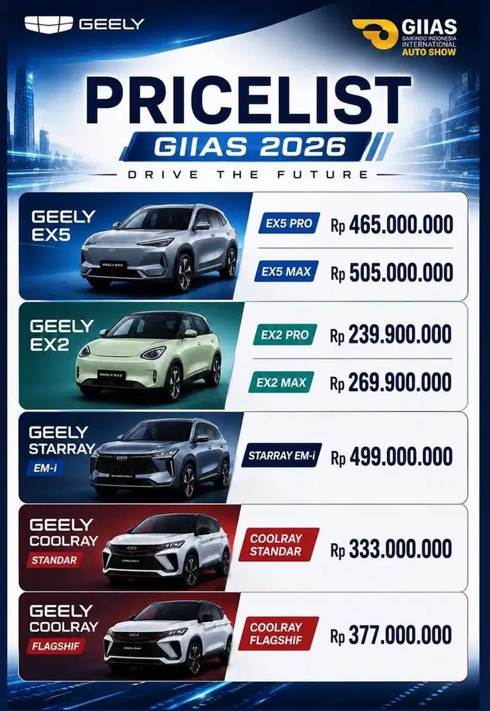 Geely EX2 MAX OR PRO
