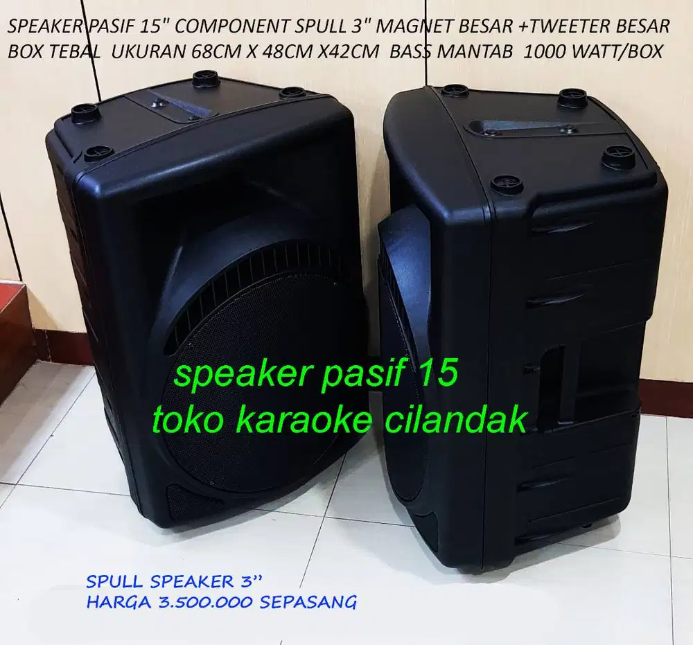 speaker 15 pasif watt besar