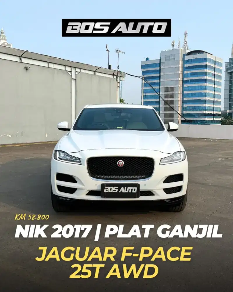 Jaguar F Pace nik 2017