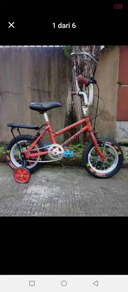 Sepeda roda 4 Ring 12'.