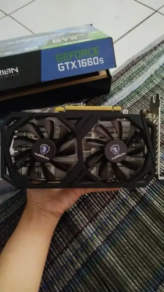 GTX Vurrion 1660 Super 6GB dan Intel core i3 12100F