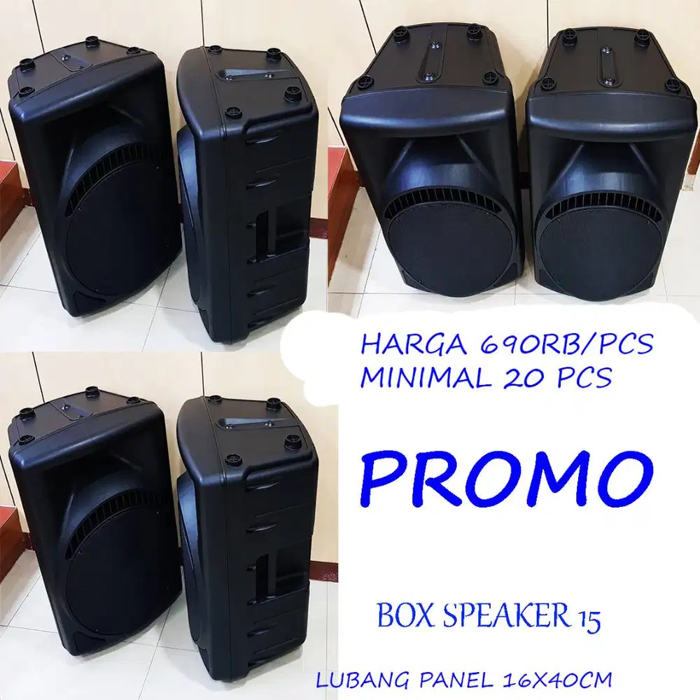 promo box speaker 15 inch