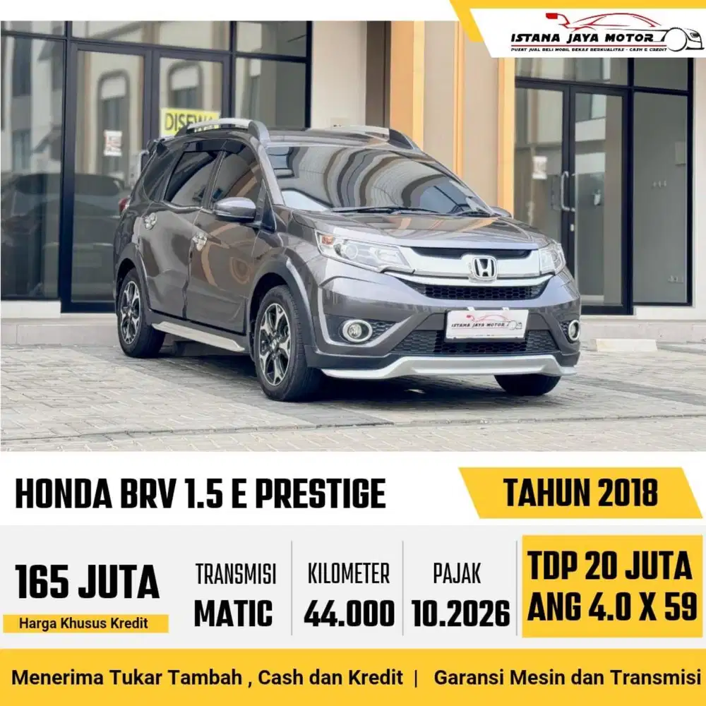 HONDA BR-V E PRESTIGE AT 2018