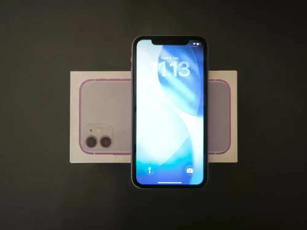 iPhone 11 256GB 256 - Fullset, Ex Garansi Inter
