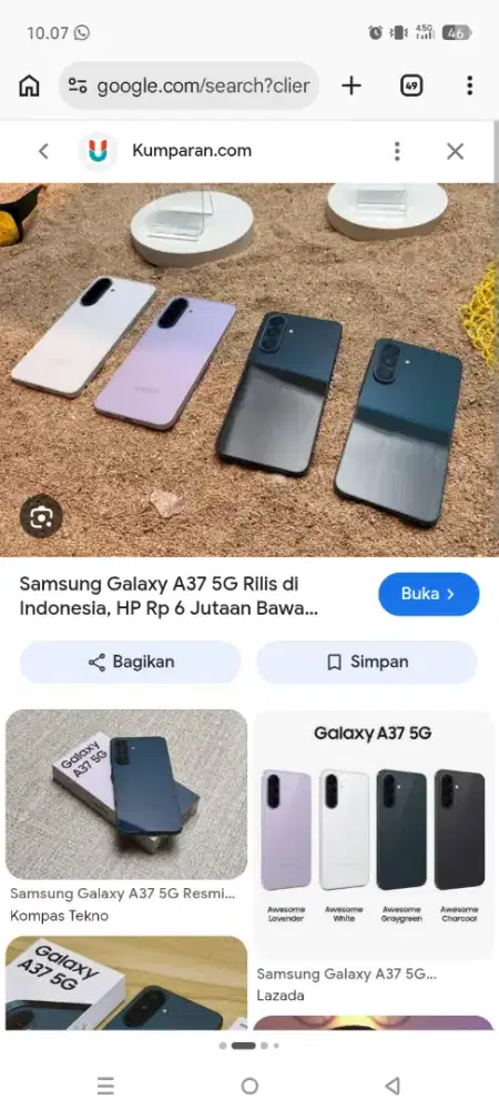 Jual Samsung A37