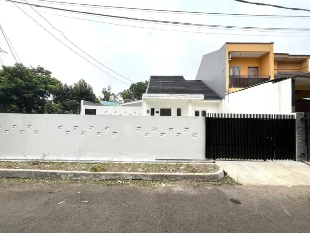 Rumah Minimalis 1 Lantai di Pamulang Bangunan Baru Siap Huni