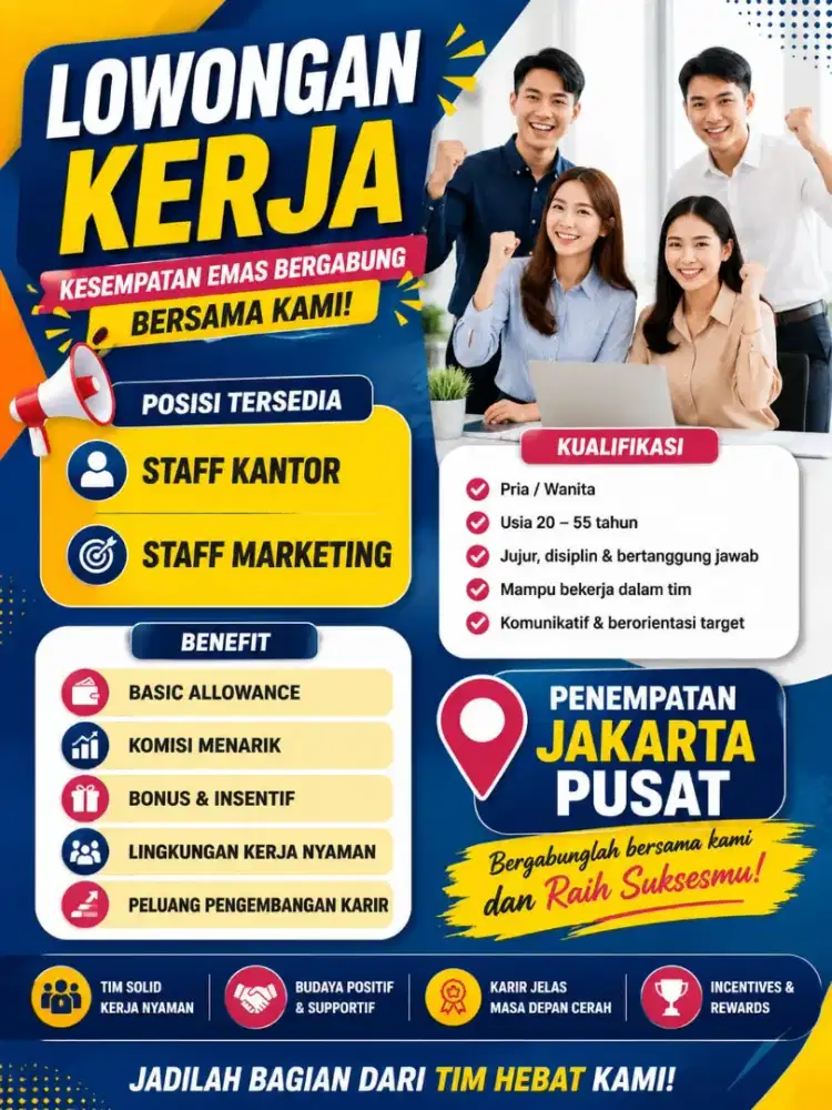 Lowongan kerja se Jabodetabek