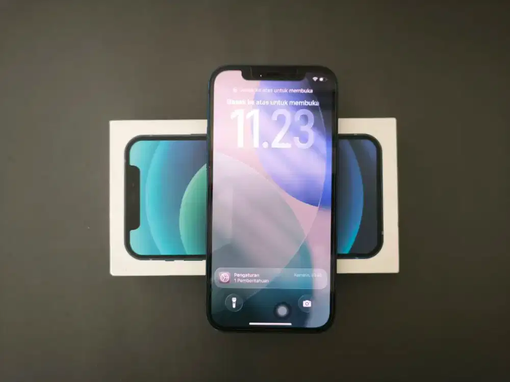 iPhone 12 128GB 128 - Fullset, Ex Garansi Inter