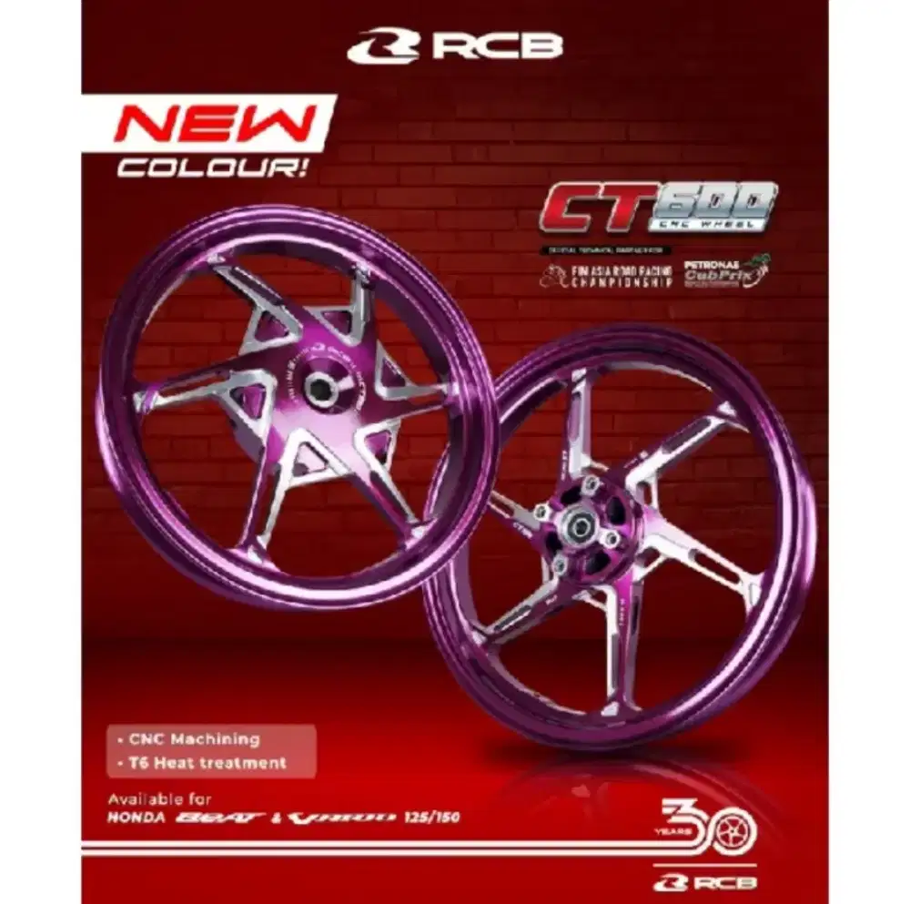 Velg Beat RCB CT-600 VIOLET