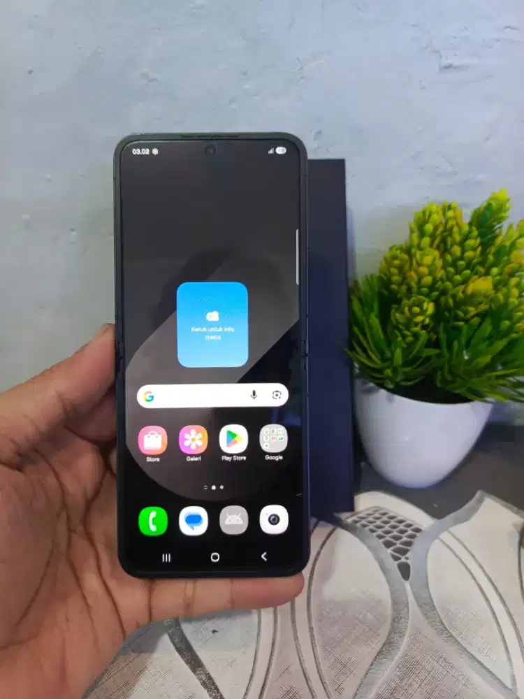 SAMSUNG Z FLIP 6 5G RAM 12/256GB ORIGINAL SEIN MULUS NORMAL FULLSHET