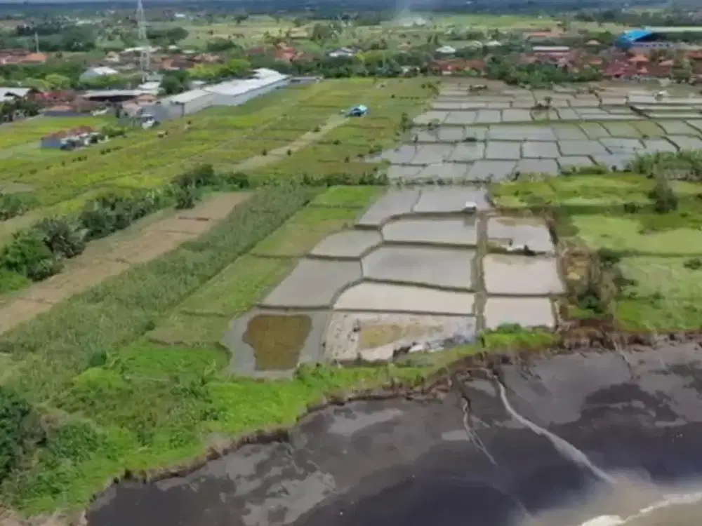 Tanah Beachfront Freehold 4,5 Hektar di Ketewel Bali – Lebar Pantai 300 Meter, Zona Akomodasi Wisata