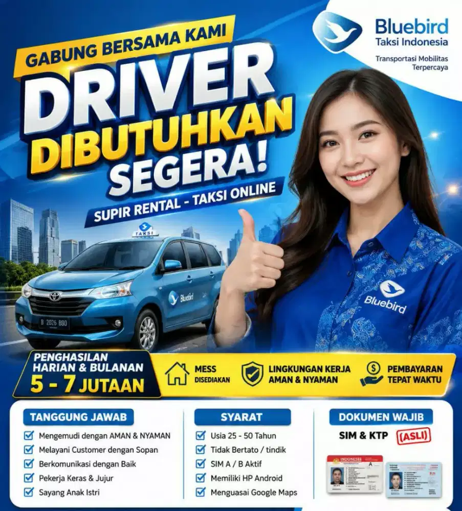 Lowongan Driver Mobil