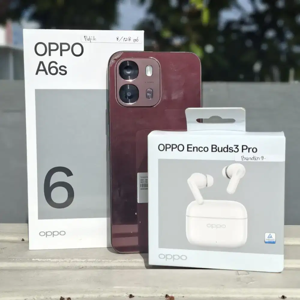 Oppo A6s bonus tws bisa cash/kredit/tukar tambah
