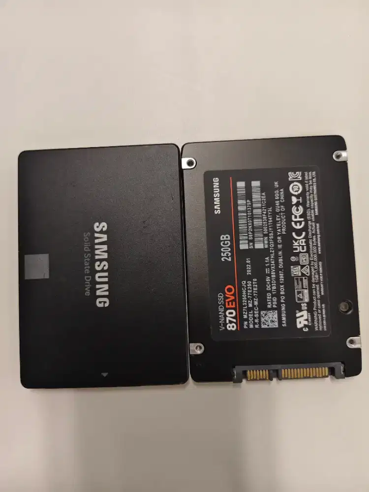 SSD samsung 870EVO 256gb