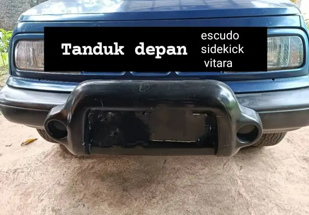 Bemper tanduk depan ex suzuki escudo sidekick vitara