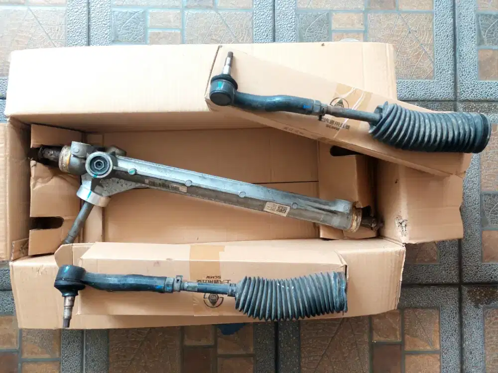 Rack Steer & Long Tie Rod Almaz 2019 Kondisi Rusak