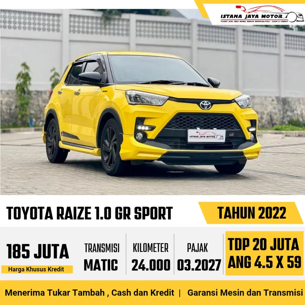 TOYOTA RAIZE GR SPORT AT 2022